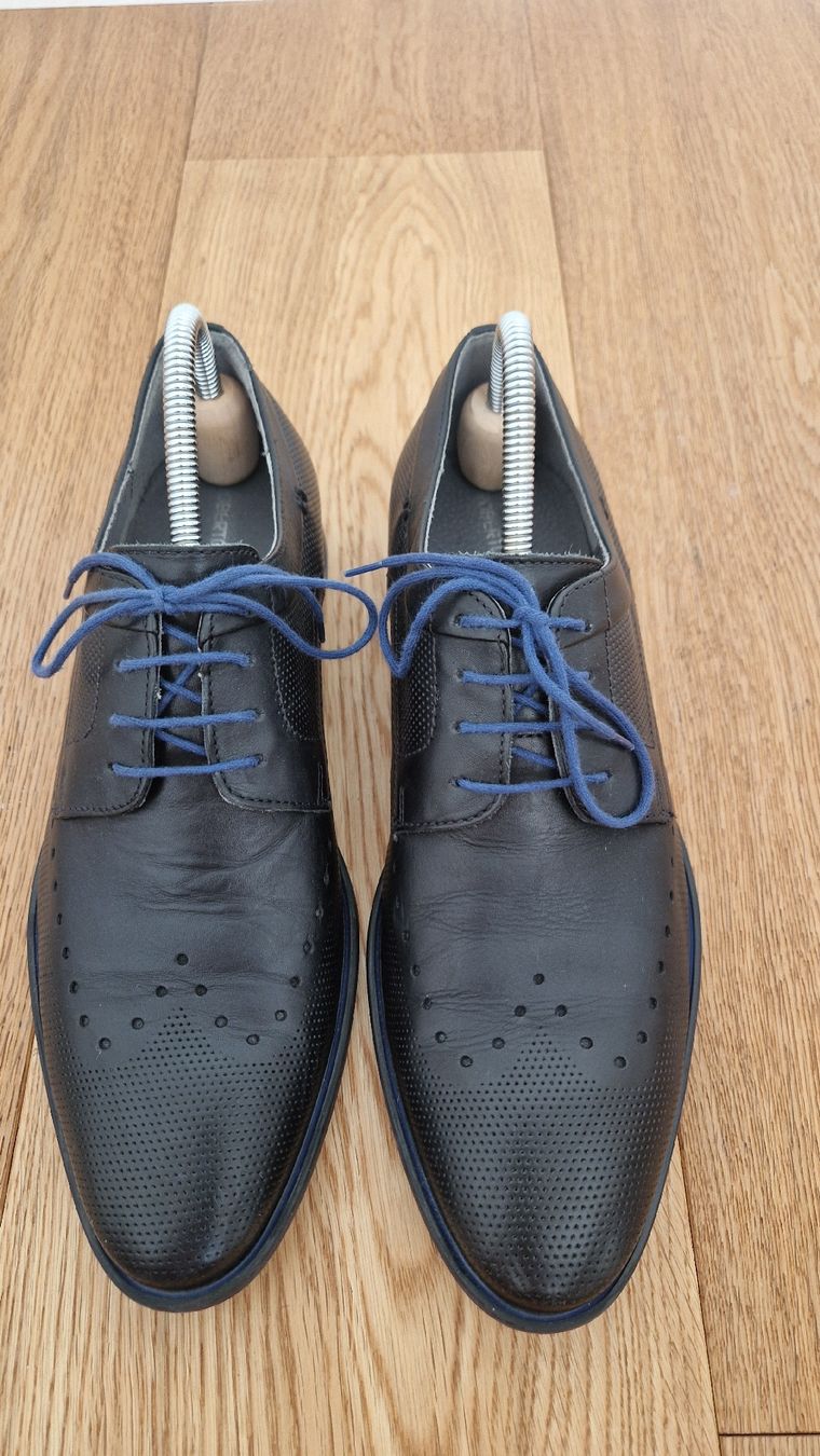 Roberto Santi Herrenschuhe: Roberto Santi, schwarz, Gr.40 – Gebraucht aus Balterswil von SiMar_19