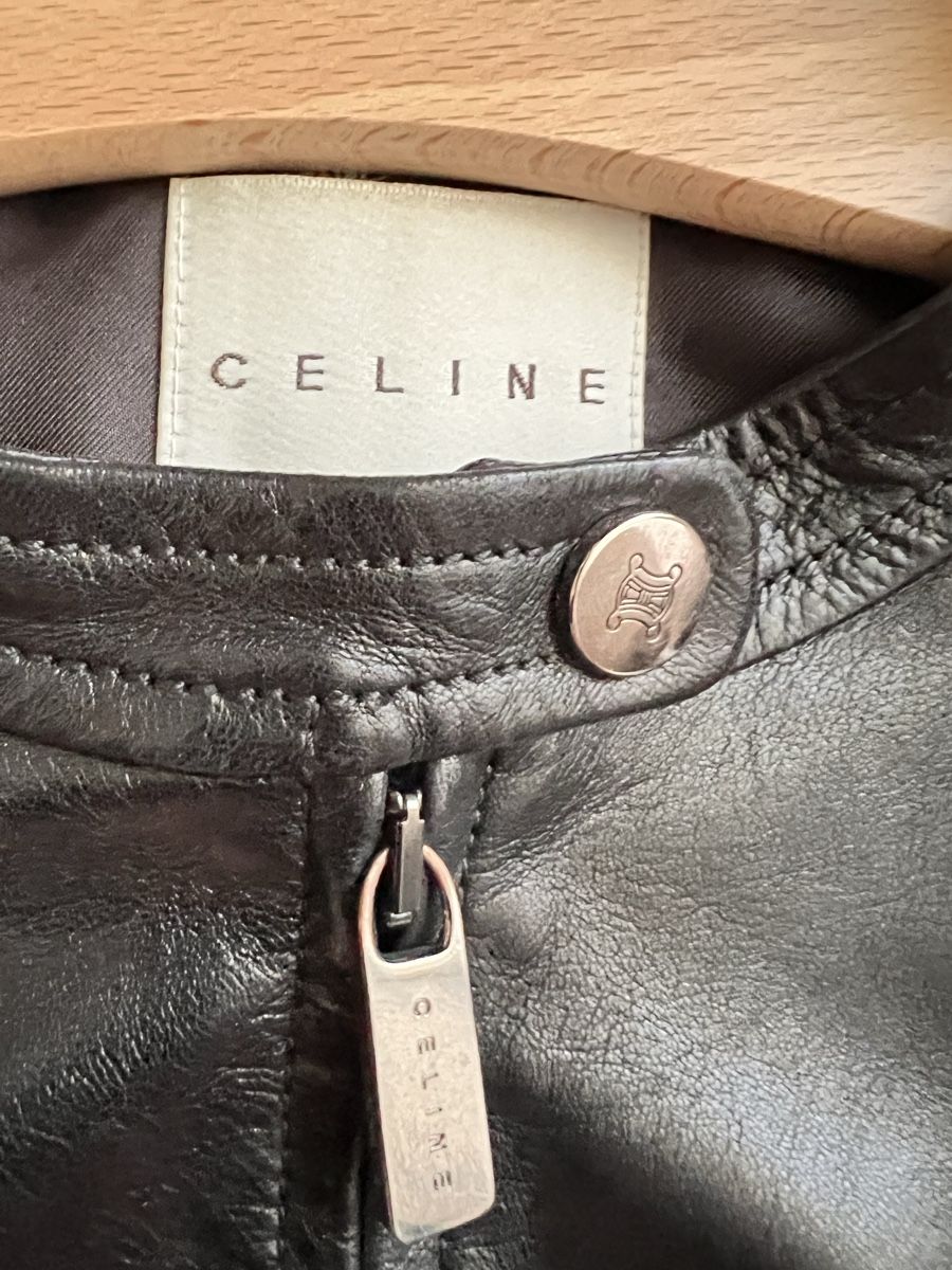 Celine Giacche: CELINE leather jacket  – Nuovo (secondo la descrizione) da Lausanne venduto da NYC67 3