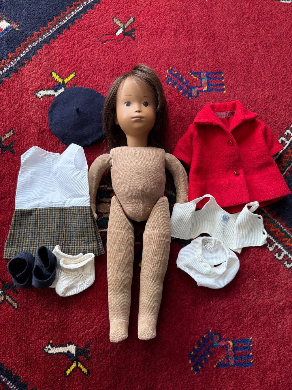 Sasha Morgenthaler Bambole: Sashastudio Puppe mit Stoffkörper – Usato da Ittigen venduto da Gruenjade 3