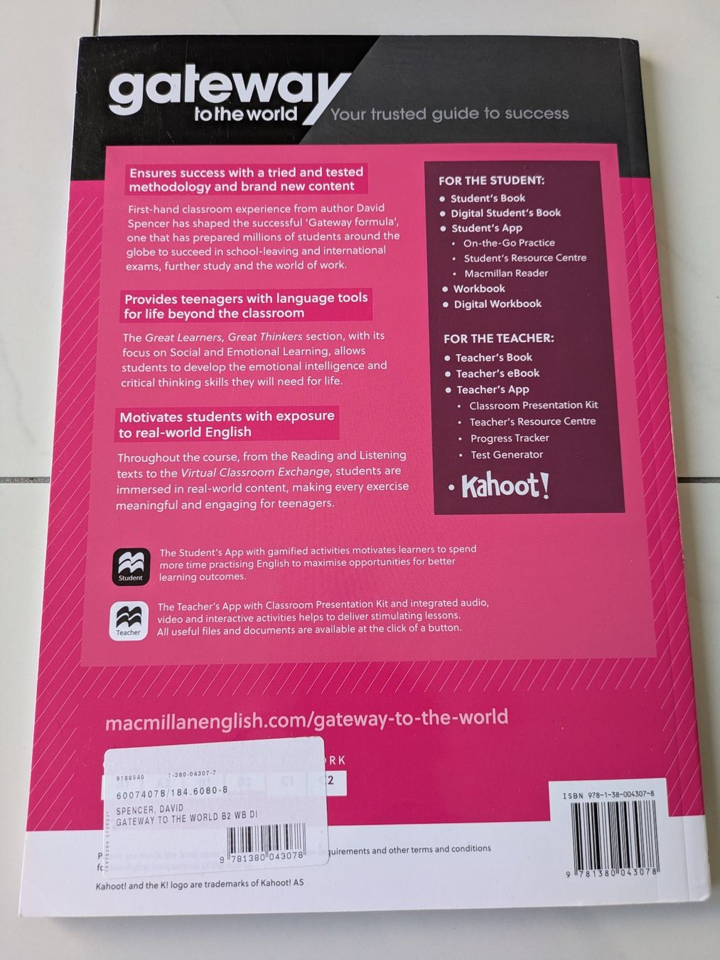 Bücher: Gateway to the World B2 Workbook & Student's Book – Gebraucht aus Uznach von binmaley 7