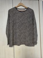 New Gerry Weber Top leopard print Size 46 Organic Cotton