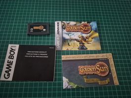 Golden Sun Game Boy Advance Spiel mit Anleitung und Karte 