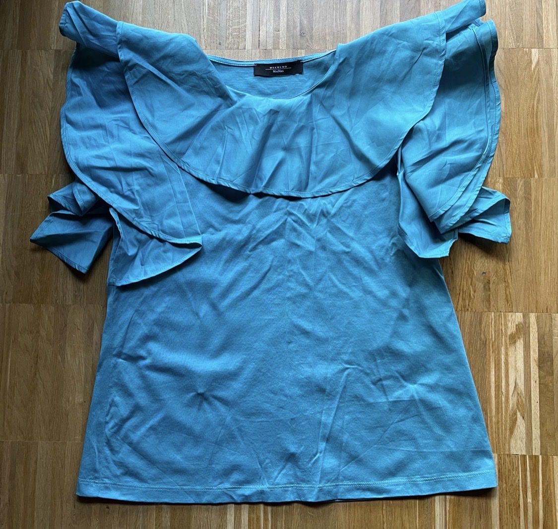 Max Mara Camicette: Weekend Max Mara Bluse T-Shirt S Seide Baumwolle – Nuovo (secondo la descrizione) da Zürich venduto da kat_2s7f