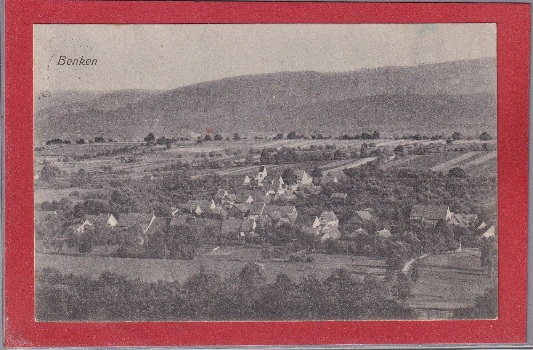 Cartoline postali: Benken - (BL) 1924 – Usato da Orvin venduto da Pyaeschli