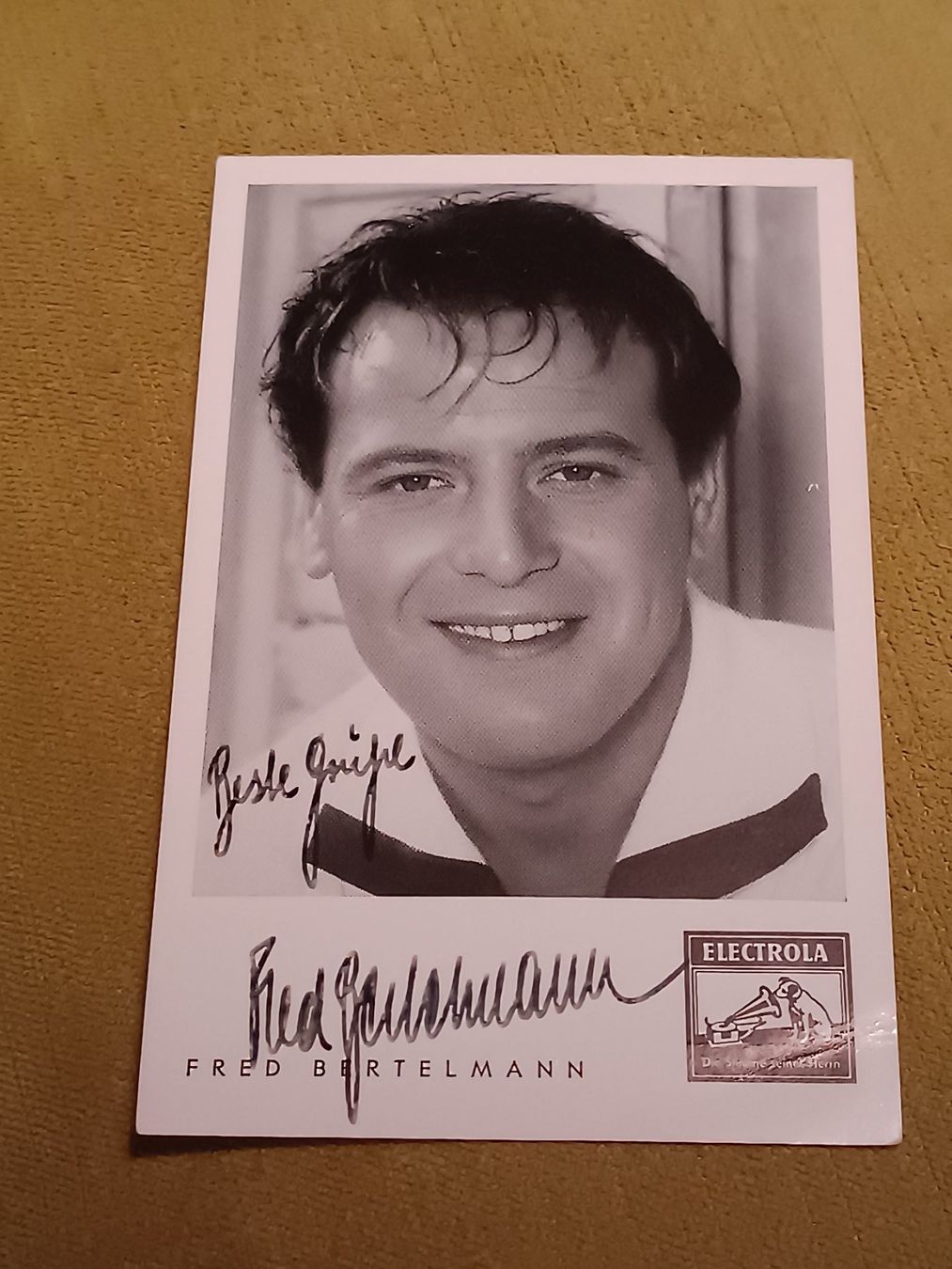 Autographes: Fred Bertelmann - handsigniert - 2014 verstorben – D'occasion à Menziken par Autogramme