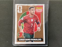 PANINI EXTRA STICKER CRISTIANO RONALDO BRONZE
