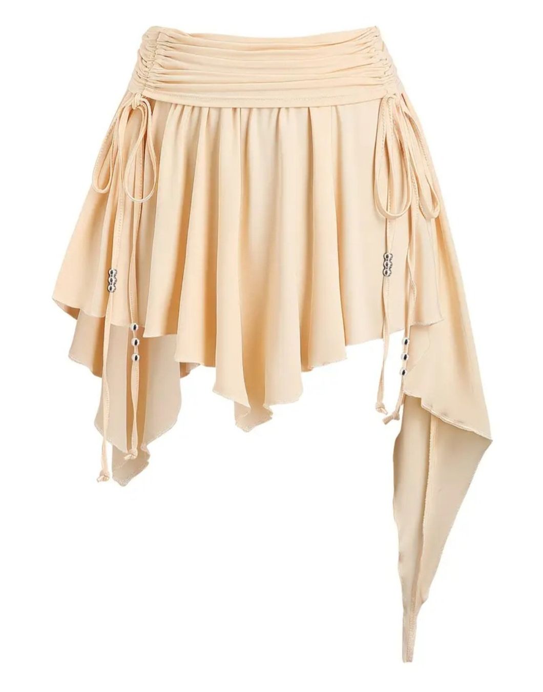 Jupes: Beiger Boho goa psy zipfelrock – Neuf (Voir description) à horn par CherryCrow
