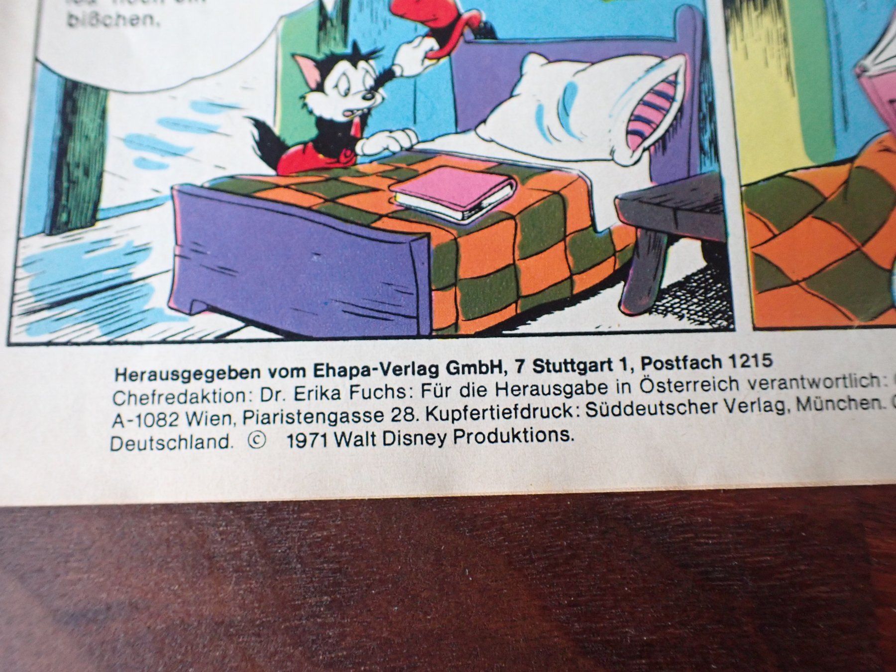 Comics: 27. Heft Mickyvision "Der grosse böse Wolf" von 1971 Disney – Gebraucht aus Geroldswil von  4
