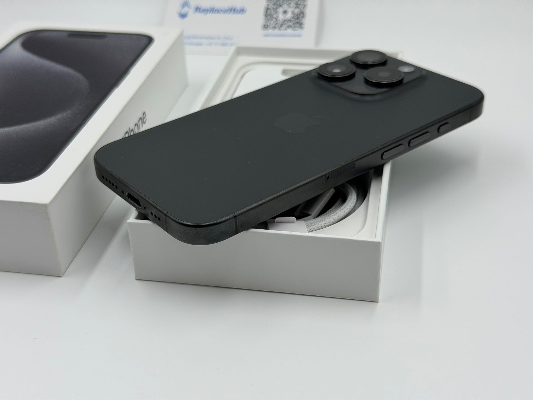Apple Telefoni cellulari / Smartphones: iPhone 15Pro 256 Schwarz Top Zustand – Nuovo (secondo la descrizione) da Chur venduto da ReplaceHub 3