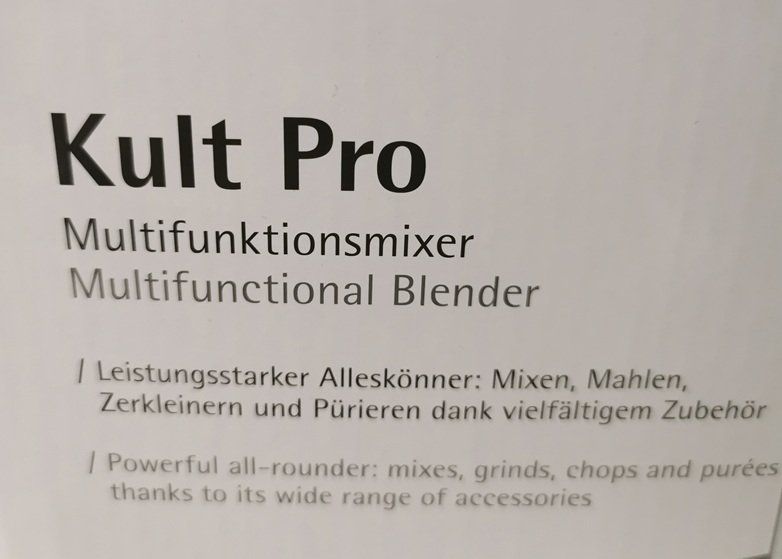 WMF Appareils de cuisine: WMF Kult Pro Multifunktionsmixer – D'occasion à Wilen b. Wollerau par morethanmusic 1