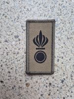 Dienstzweigabzeichen Artillerie mit klett