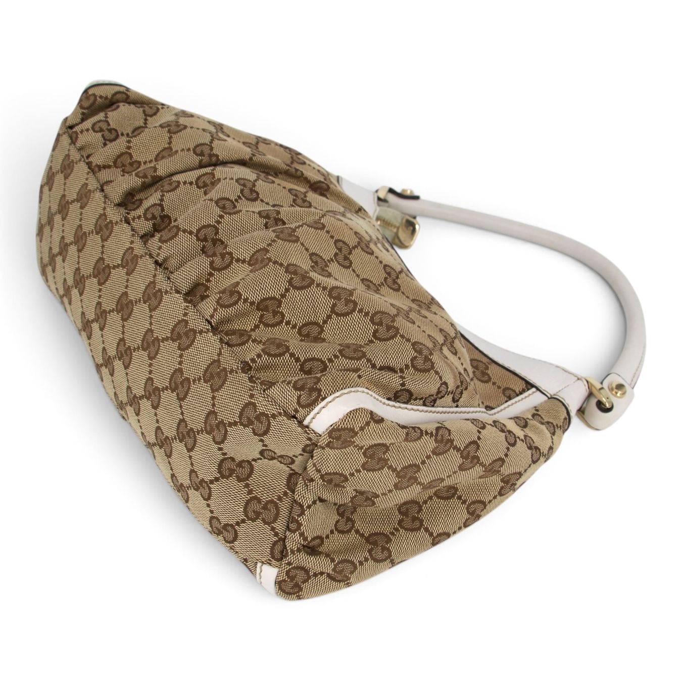 Gucci Sacs femmes: Gucci Abbey D-Ring GG weiss – D'occasion à Binningen par Designerlabels 8