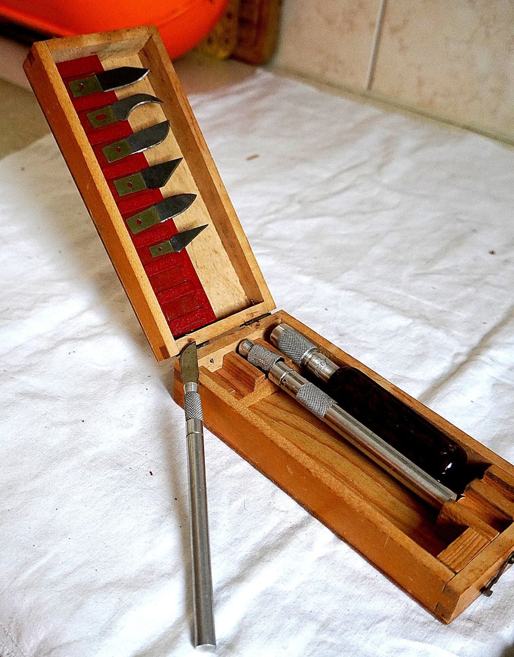 Coltelli: Scalpell Schnitzmesser Set – Usato da Baar venduto da 2cvbaar 1