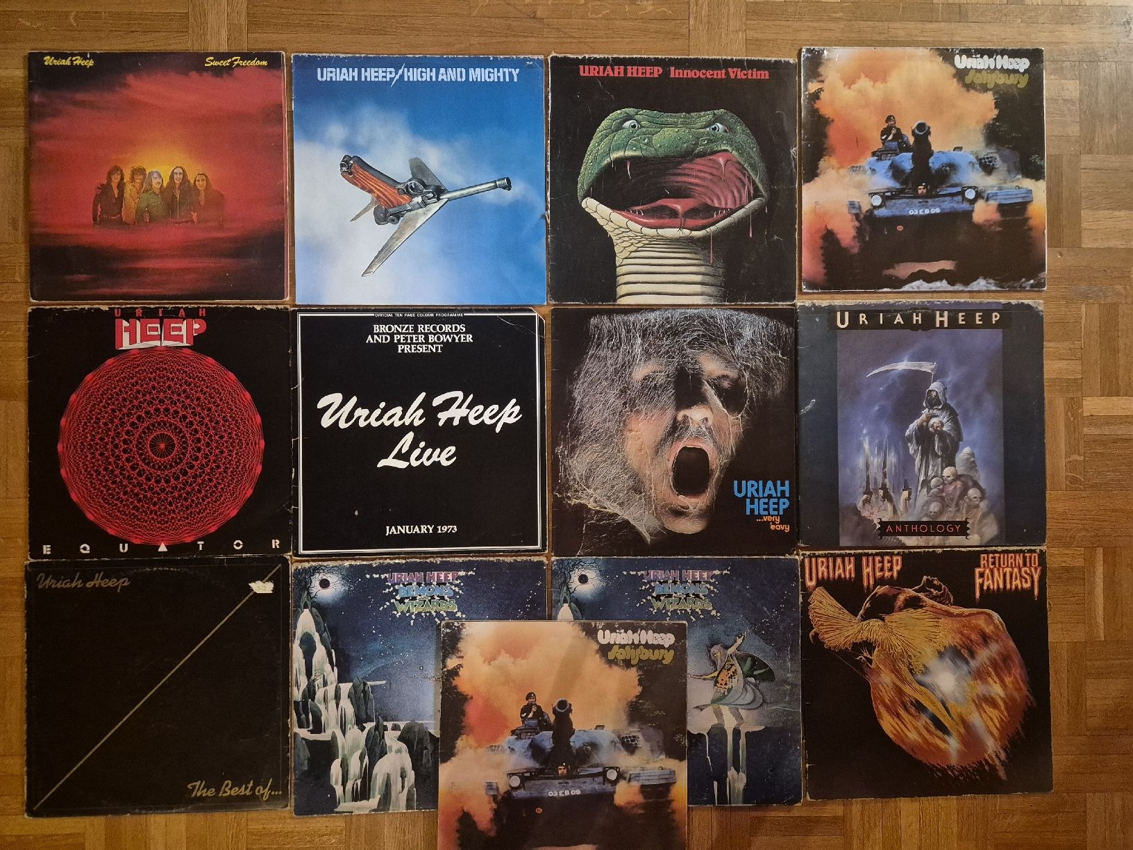 Dischi in vinile: Vinyl Uriah Heep Sammlung – Usato da Aarau venduto da Soundgarden