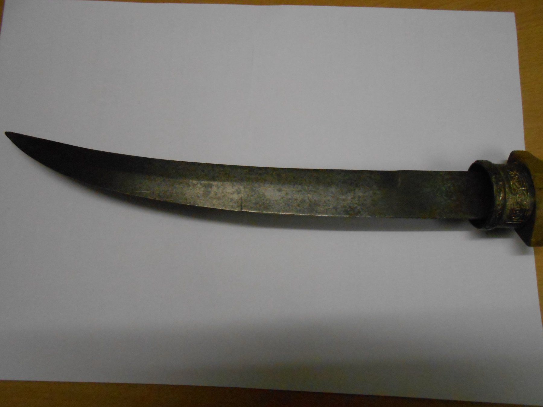 Besteck: Arabischer Krumm-Dolch – Gebraucht aus Gipf-Oberfrick von  3