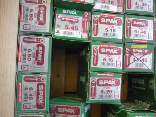 Spax Tutti gli attrezzi: Palett Schrauben SPAX Pan Head Spanplattenschrauben – Nuovo (secondo la descrizione) da Belp venduto da Polexli 4