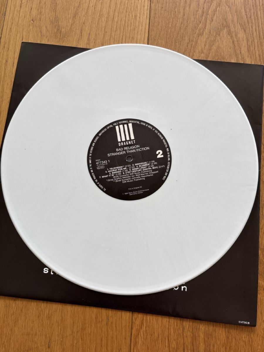Dischi in vinile: Bad Religion Stranger Than Fiction – Usato da Corminboeuf venduto da Cmabillard 3