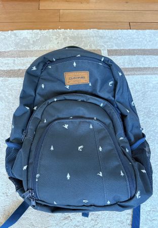 Rucksack „Dakine“ dunkelblau mit Muster