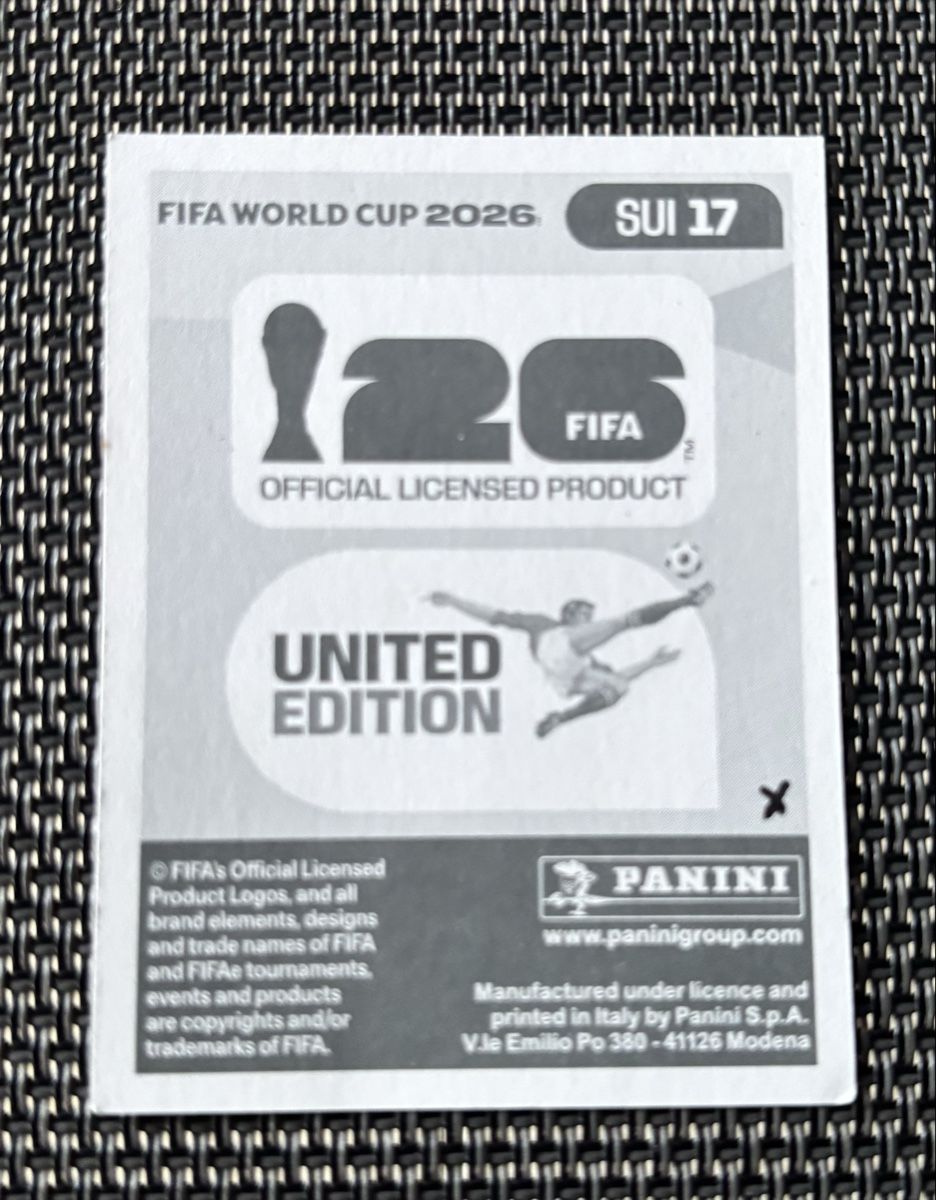 Panini Sammelbilder & Trading cards: SUI 17 Panini Breel Embolo – Neu (gemäss Beschreibung) aus Leuggern von marinakeller90 1