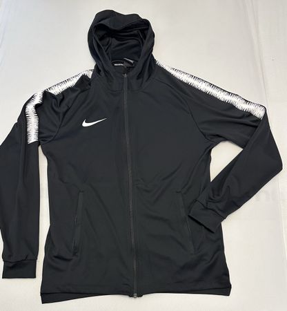 Nike sokker dri fit full zip training hoddie Grösse M