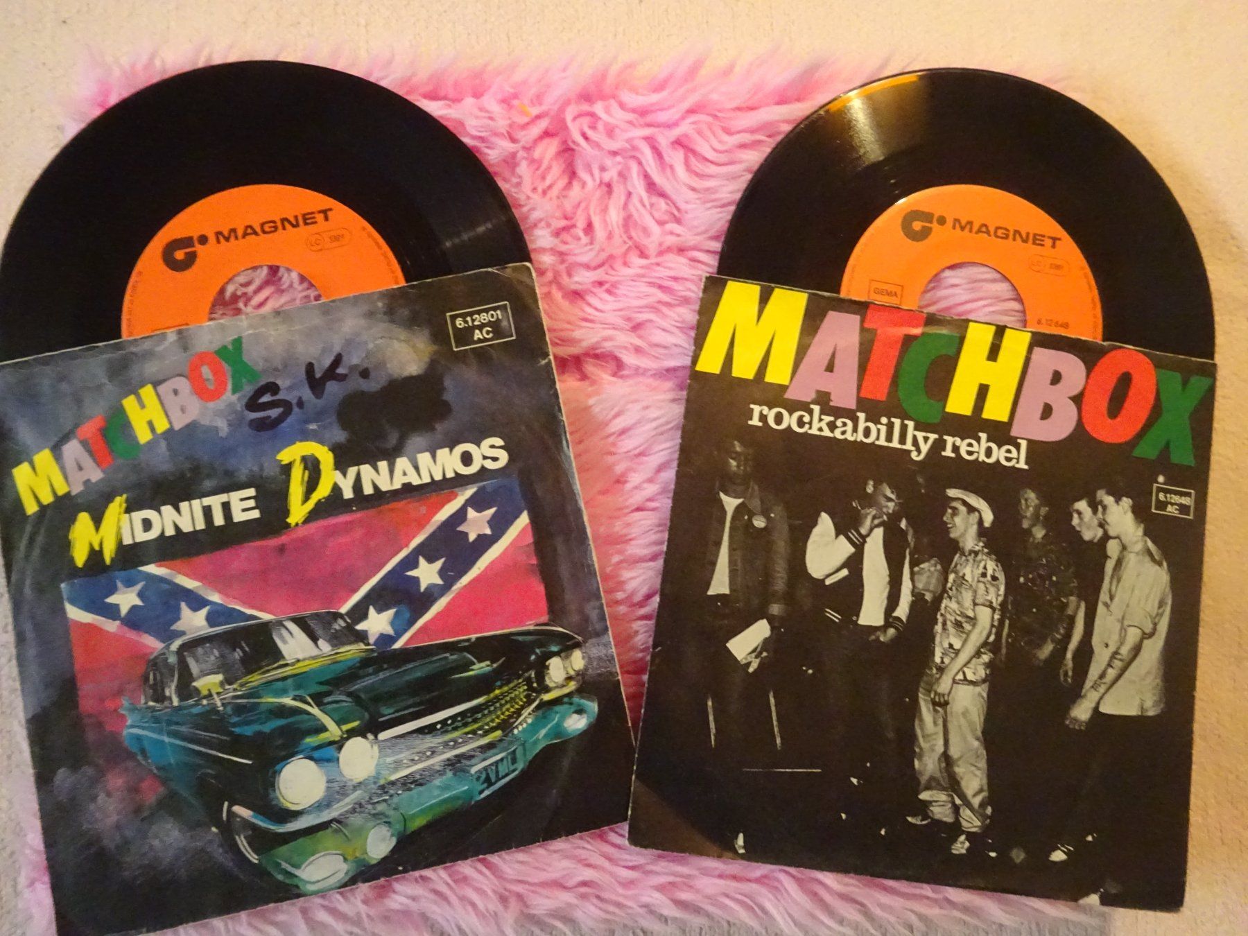 Dischi in vinile: MATCHBOX ** ROCKABILLY REBEL ** MIDNIGHT DYNAMOS – Usato da Luzern venduto da xrayspex99