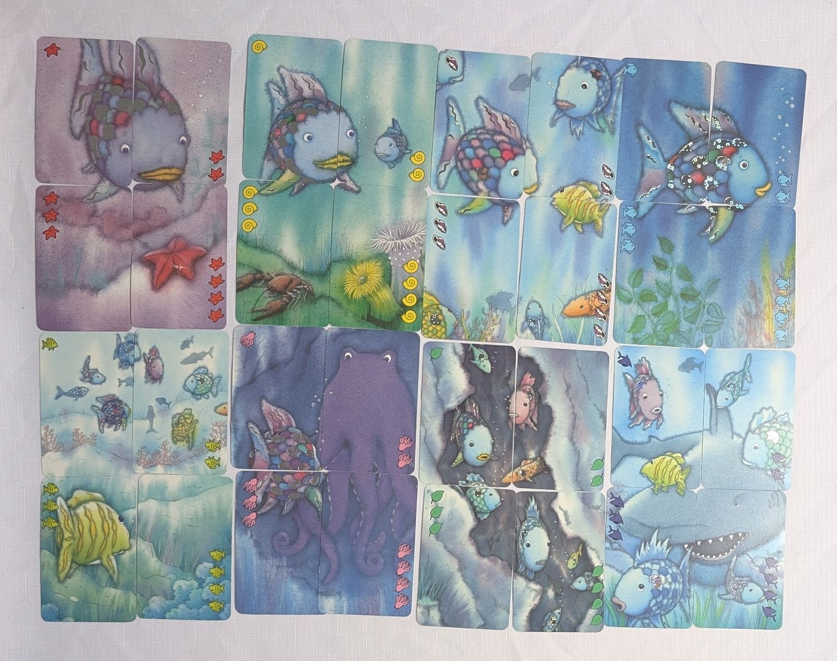Giochi: Das Regenbogenfisch Quartett - Marcus Pfister – Usato da Wängi venduto da ABIZONE-86 1