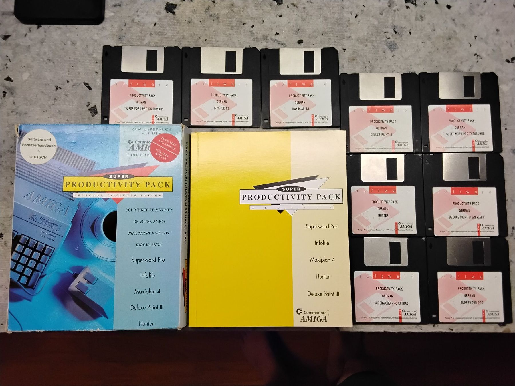 Commodore Software: Amiga Produktivity Pack – Usato da Lyss venduto da Ruczek123