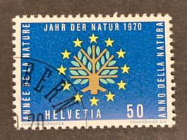 1970 Jahr der Natur 50 C. ET (ZNr 489)