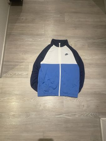 Nike Sportjacke. blau/weiss Gr.S