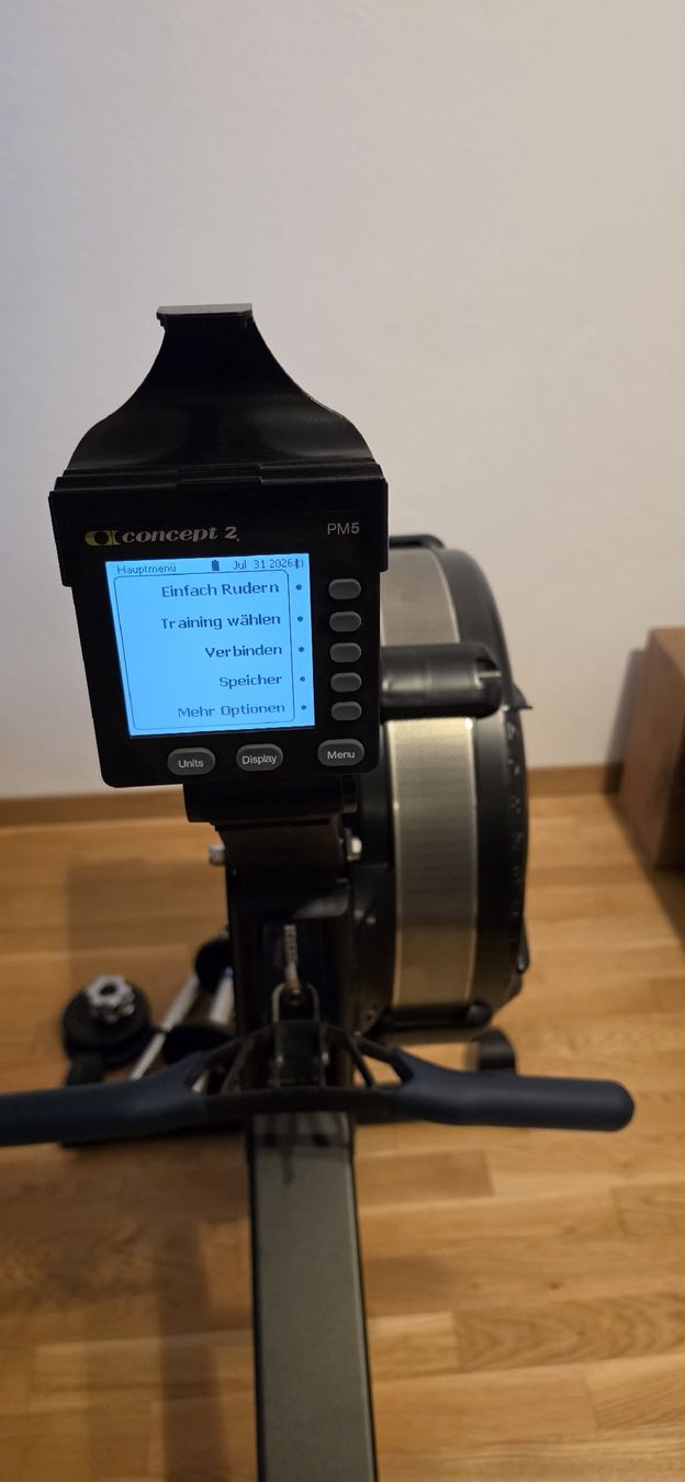 Concept 2 Hometrainer: Concept2 Rudergerät Model D PM5 wenig gebraucht – Gebraucht aus Bern von sim_2hzy 2