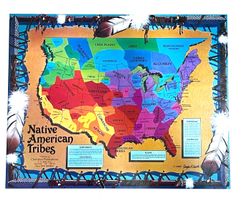 Native American Tribes *Indianer* in USA  & CA 1989 J. Smith
