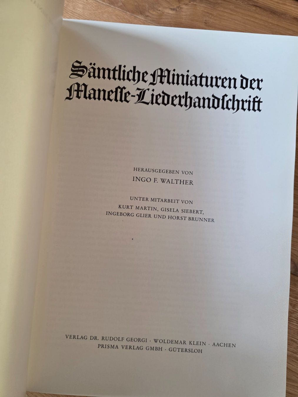 Libri: Miniaturen der Manesse Liederhandschrift - 1981 – Usato da Walterswil BE venduto da Lonitti 7