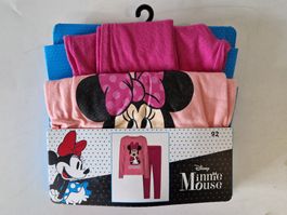 Kinderpyjama Minnie Mouse (Pink) Grösse 92