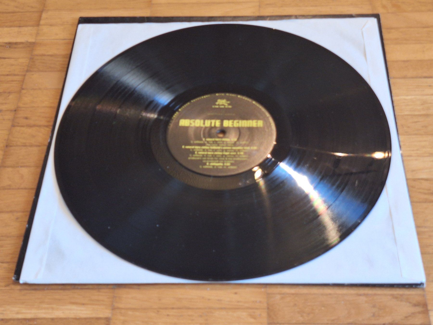 Dischi in vinile: Absolute Beginner, Natural Born Chillas - 12" Maxi DE 1996 – Nuovo (secondo la descrizione) da Oberentfelden venduto da Musicud 2