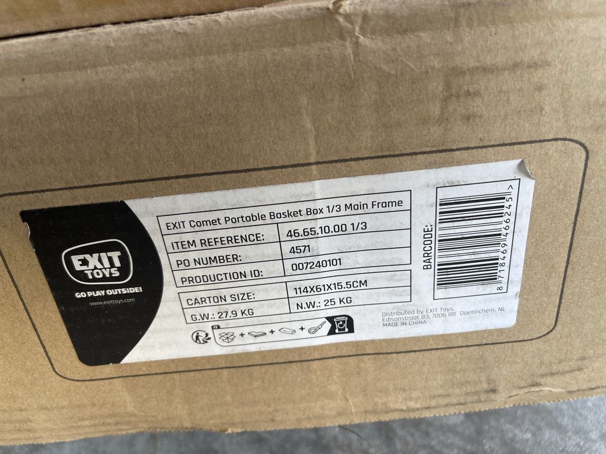 Canestri da basket: Basketballkorb Exit Comet Portable – Nuovo e nell'imballaggio originale da Gerlikon venduto da Ensanada 3