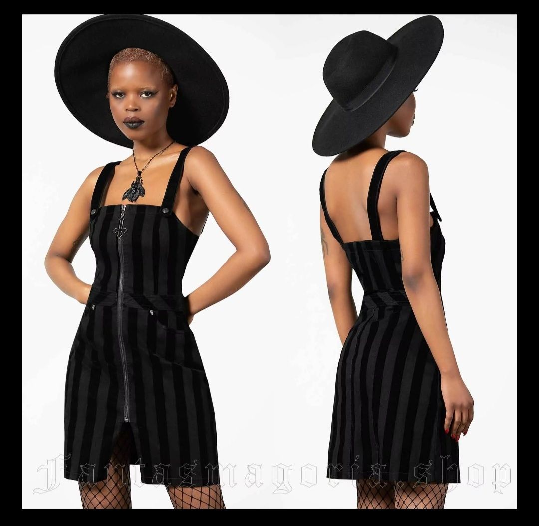 Killstar Vestiti: Killstar Holystone Zip Dress Gothic Gr. M – Nuovo e nell'imballaggio originale da Zürich venduto da stefanella 6