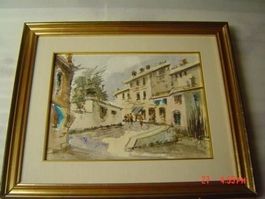 GIACOMO MANZO - cm 30x40 (58x48 Rahmen /Cadre)