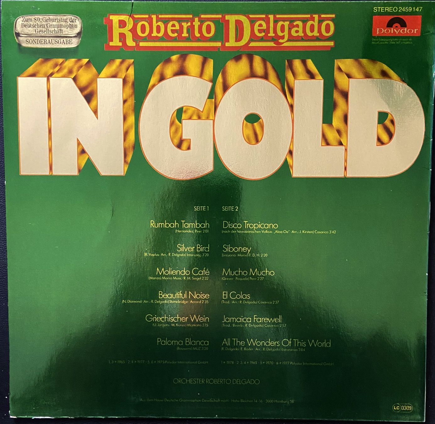 Schallplatten: Robert Delgado - in Gold – Gebraucht aus Feldbach von CDF10 1
