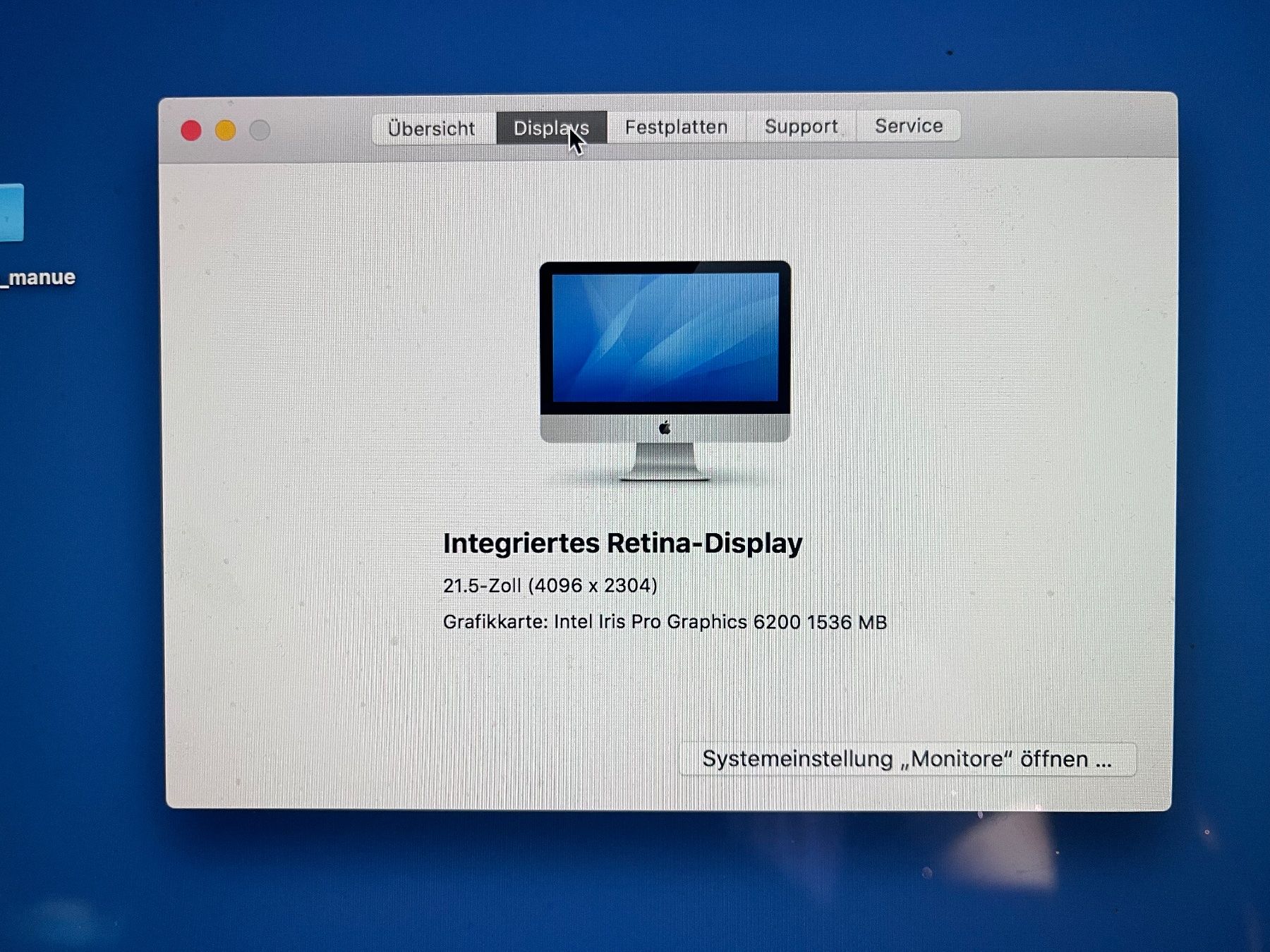 Apple PCs: Apple iMac 21.5" Retina 4K – Gebraucht aus Zürich von maurice5000 5