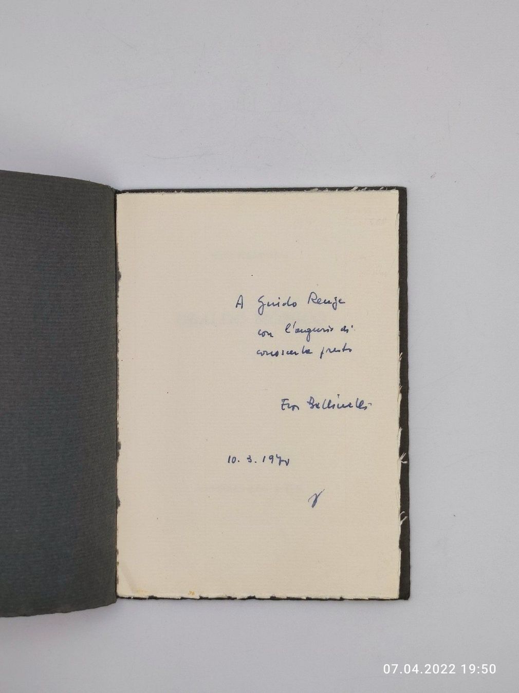 Bücher: EROS BELLINELLI - SIGNIERT - WIDMUNG – Gebraucht aus Goldach von Gaip 1