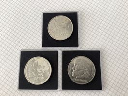3 x Sonderfünfliber / 1977/1979/1979 / (67)