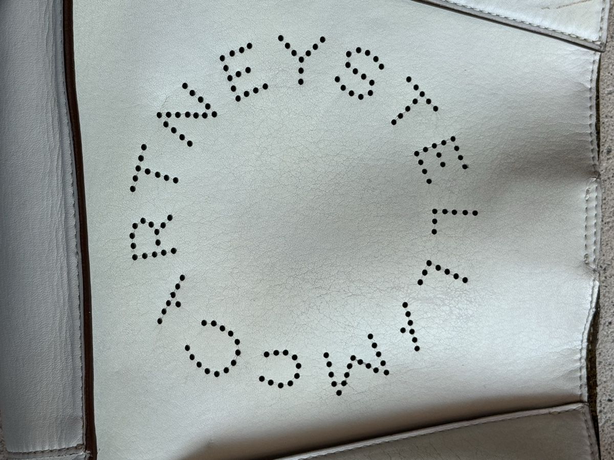 Stella McCartney Borse da donna: Stella McCartney White Shoulder Bag – Usato da Zürich venduto da aud_jxy9
