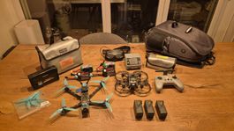 Ensemble Drone FPV DJI avat 3.5 + manta 6 o3 gp 