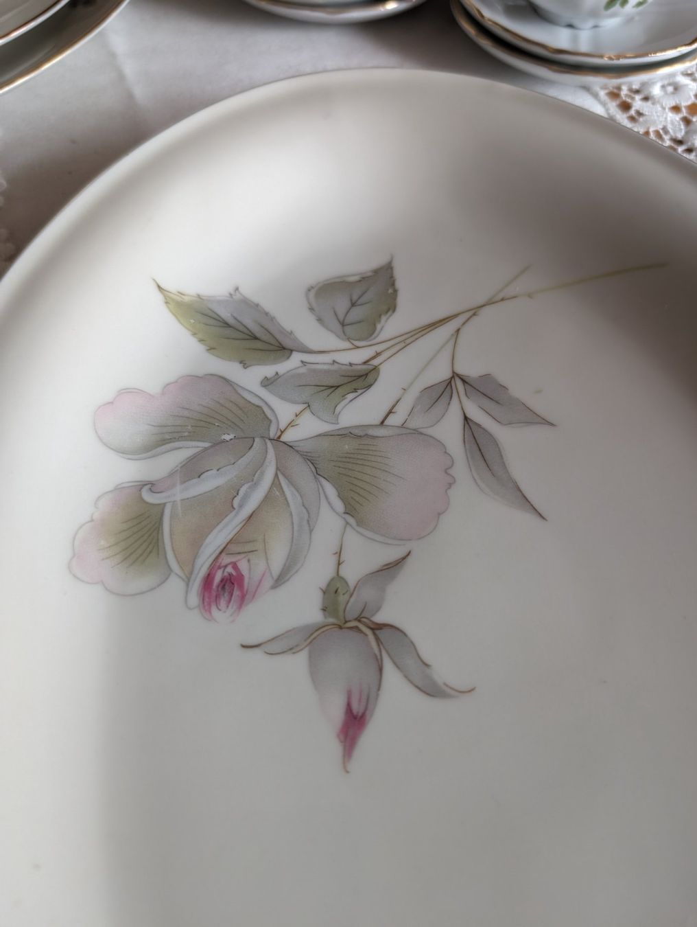 Set di piatti: Mitterteich Porzellan Geschirrset "Blumen" – Nuovo (secondo la descrizione) da Landquart venduto da raa_g5ms 2