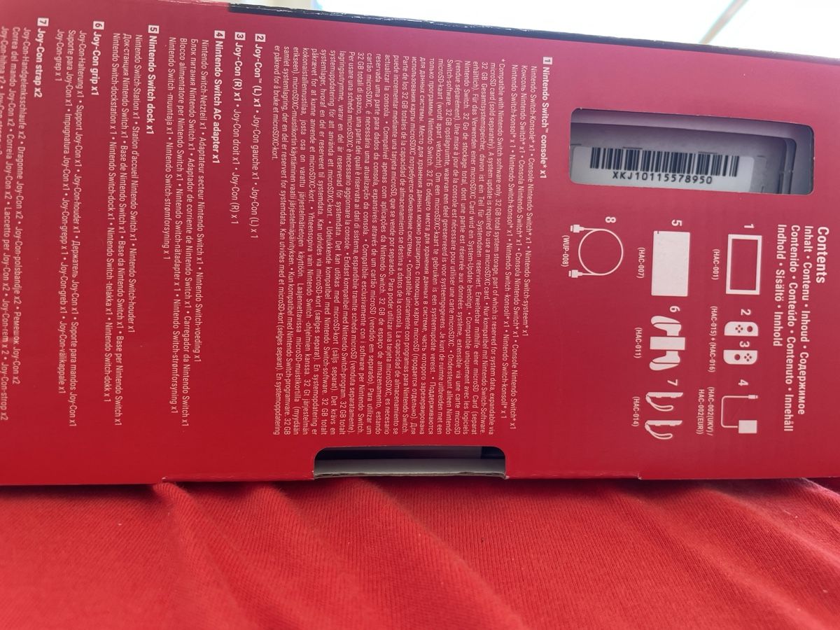 Nintendo Console: Nintendo Switch Konsole, (OVP) – Nuovo (secondo la descrizione) da Urdorf venduto da Msakul 1