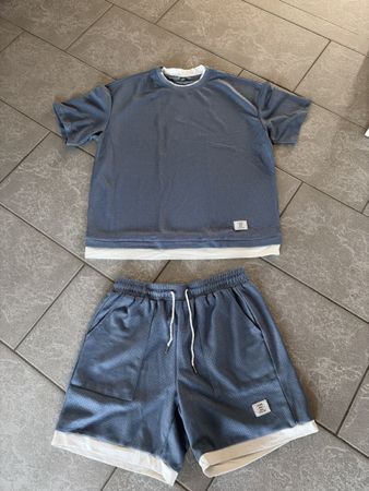Herren Set T-Shirt kurze Hose Gr.L neuwertiger Zustand
