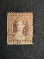 Ab 1861, Grenada  -  Königin Viktoria -  Abart