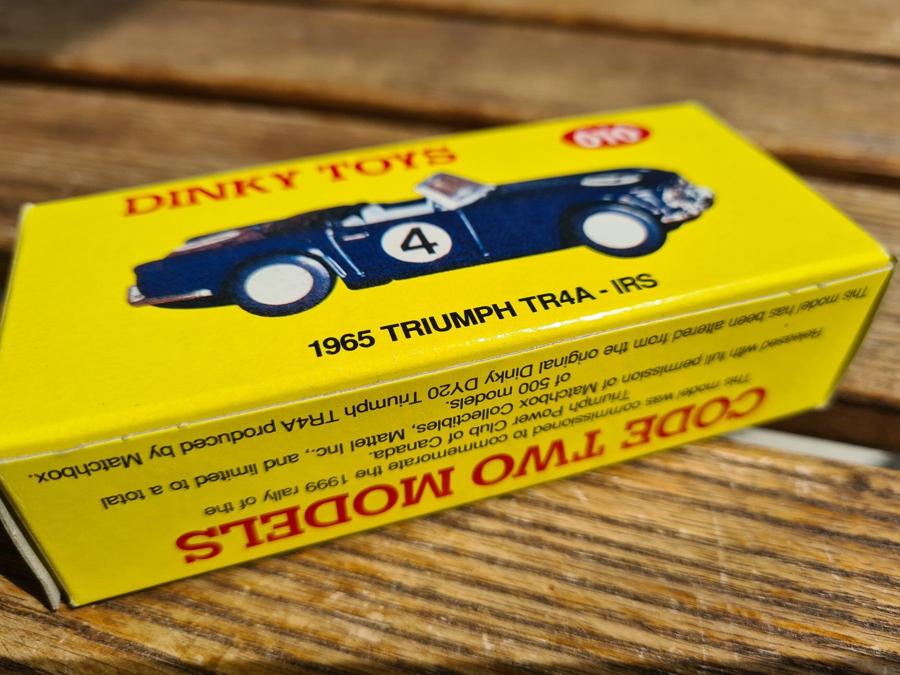 Dinky Toys Modellini d'auto: DINKY TOYS Triumph TR 4A IRS – Usato da Basel venduto da Solarbebop 1