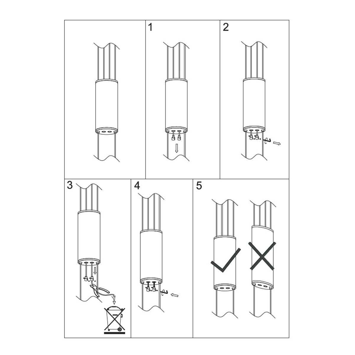 Lampadari & plafoniere: Pendelleuchte, Höhe verstellbar, Dimmer – Nuovo (secondo la descrizione) da Kreuzlingen venduto da Smart-Light 1