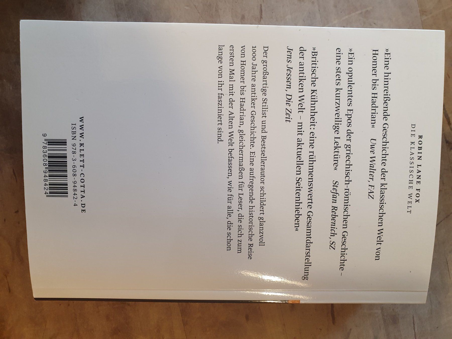 Bücher: Die klassische Welt Robin Lane Fox Klett Cotta – Gebraucht aus Zürich von loosebone 4
